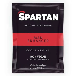 Spartan Erection Enhancer Gel Cold-Heat Effect 100% Vegan 4Ml