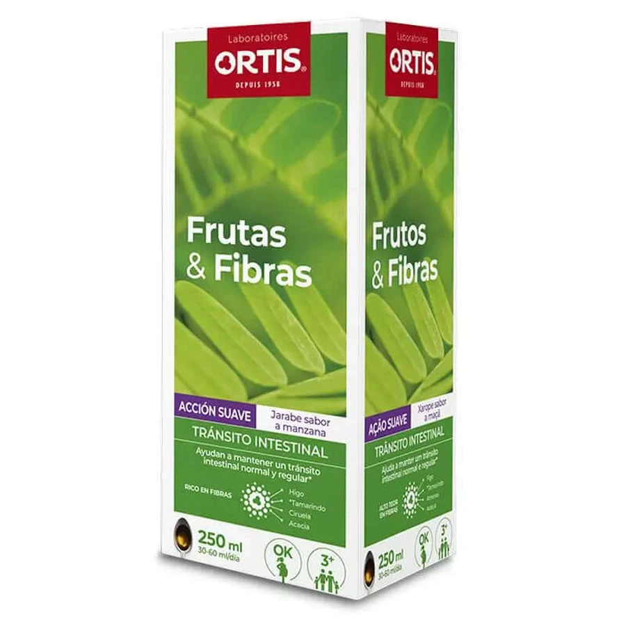 Ortis Fruit & Fiber Kinder Sirup, 250 ml
