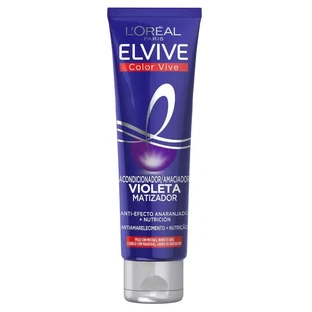 L'Oréal Paris Elvive Color Vive Violet Mattifying Conditioner for highlighted, blonde or gray hair 150Ml