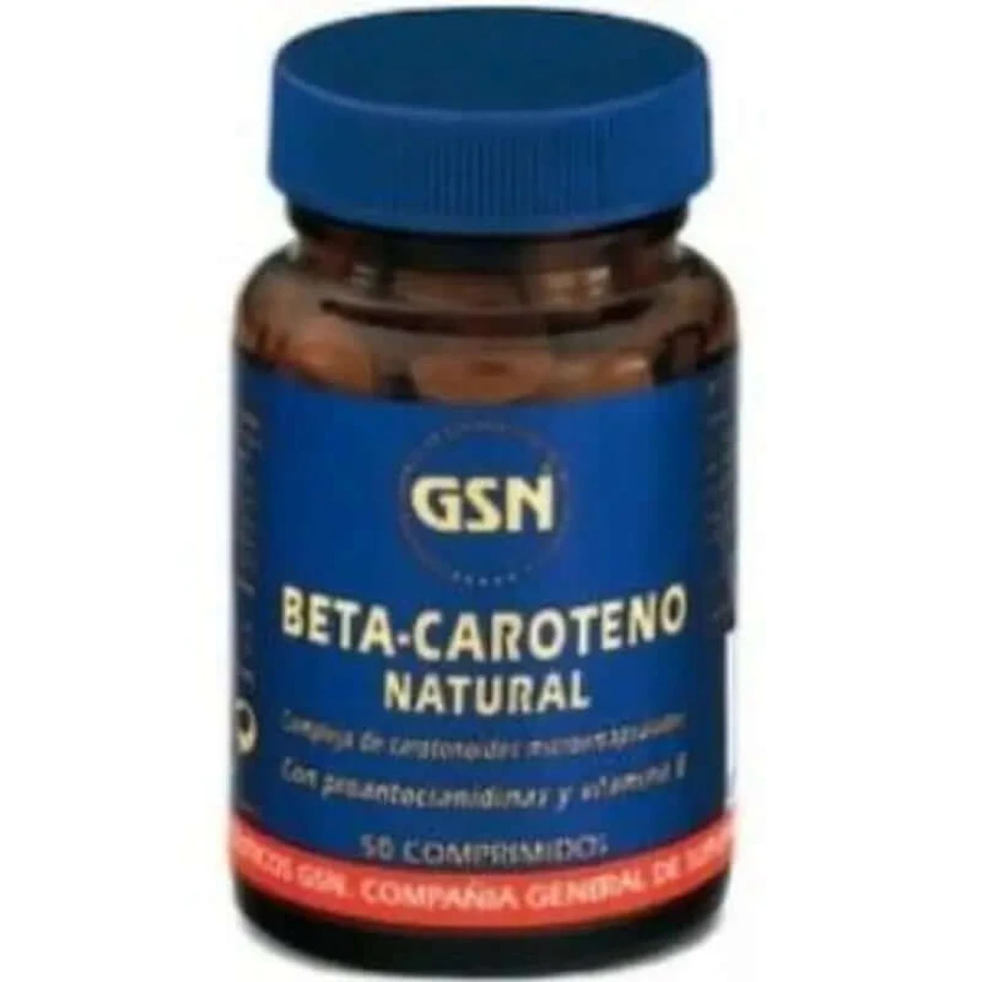 Gsn Beta-Carotin Natural 50 Tabletten