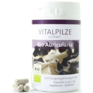 Pilze Wolhrab Auricularia Bio 60 Kapseln