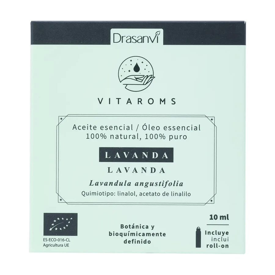 Drasanvi Vitaroms Lavendel etherische olie Bio , 10 ml