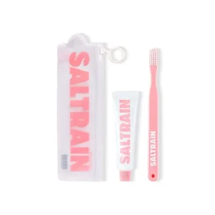Saltrain Travel Kit Pink Rose Citron and a Brush