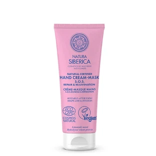Natura Siberica Sos Crème pour les Mains Réparatrice et Rajeunissante, 75 Ml