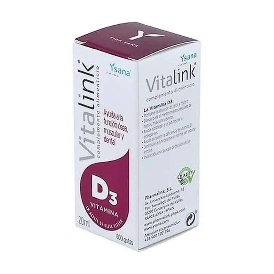 Ysana Vitalynk D3 Drops 20Ml