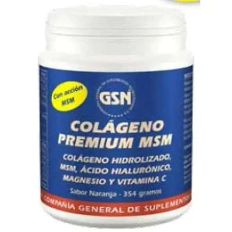 Gsn Collagen Premium Msm Orange Flavored 354Gr