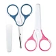 Saro Baby Scissors with Lid Pink or Blue