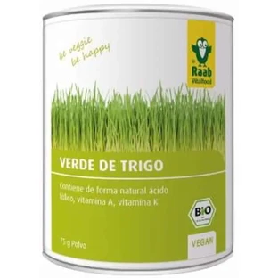 Raab Vitalfood Groen Tarwe Poeder 75Gr Bio Sg Veganistisch