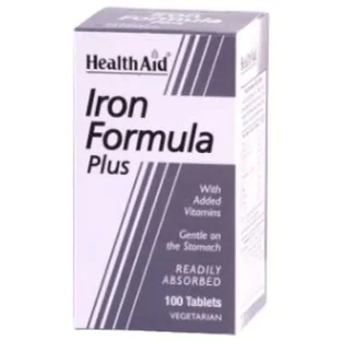 Health Aid Iron Complex (Formule de fer) 100Comp