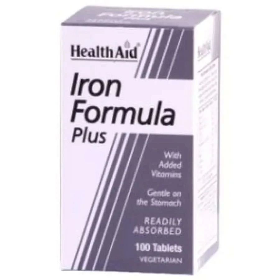 Health Aid Iron Complex (Formule de fer) 100Comp