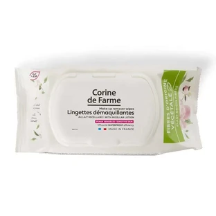 Corine De Farme Make-up Remover Wipes With Micellar Milk , 25 units