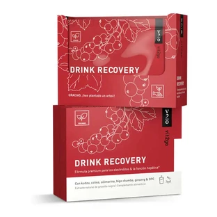 Vit2Go Drink Recovery Integratore naturale anti-sbornia, 10 bustine