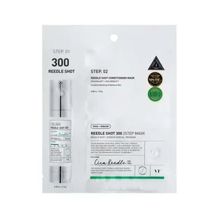 Vt Cosmetics Vt Reedle Shot 300 Masque en 2 étapes, 21,5 grammes