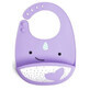 Zoo Whale Silicone Bib, Skip Hop