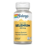 Solaray Sin Levaduras Selenio 200 Mcg, 90 Cápsulas
