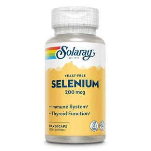 Solaray Gistvrij Selenium 200 Mcg, 90 Capsules