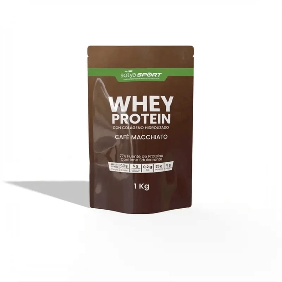Sotya Whey Protein Cafe Macchiato Doypack , 1000 grammes