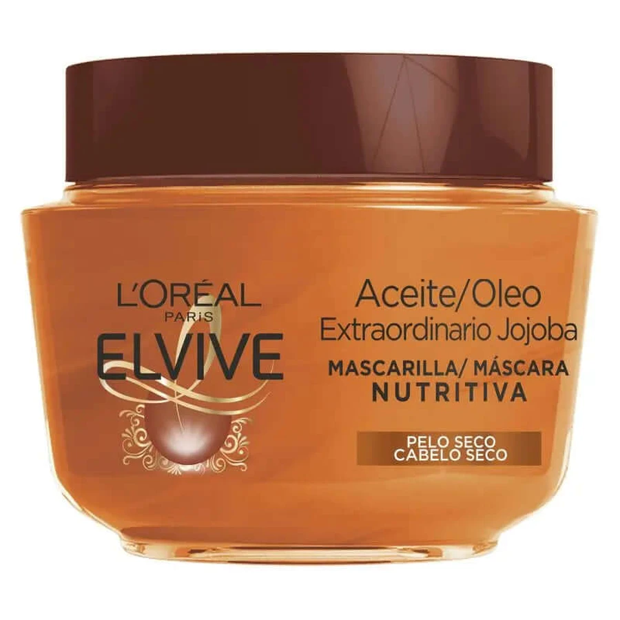 L'Oréal Paris Elvive Extraordinary Nourishing Jojoba Oil Macarilla Oil For Dry Hair 310 Ml