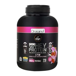 Drasanvi Sport Live Whey Protein Isolate Yogurt Strawberry, 2 kg