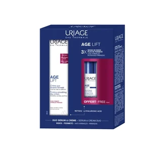 Uriage Age Lift Crema Reafirmante Antiedad Dia, 40 Ml + Regalo Sérum Intensivo Anti-Arrugas 10Ml