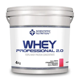 Scientiffic Nutrition Whey Professional 2.0 Strawberry, 4 kg