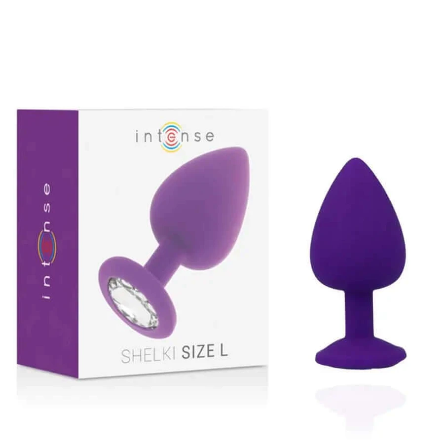Intense Anaal Toys Shelki L Anaalplug Paars