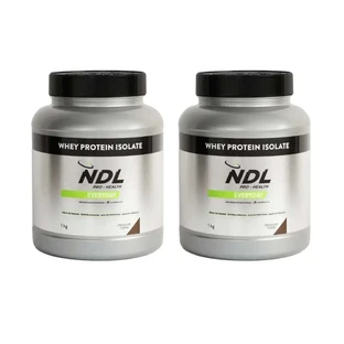 Ndl Pro-Health Whey Protein Isolate - Protéine isolée, Chocolate Fusion , 2X1 Kg