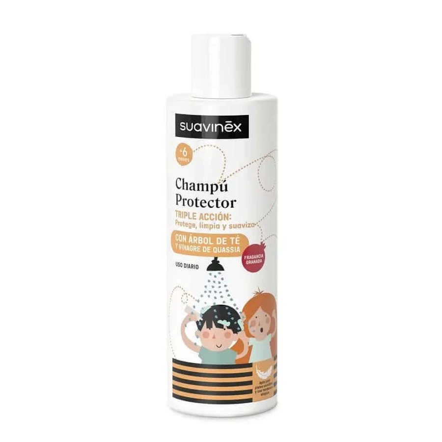 Suavinex anti-luizenshampoo, +6 maanden, 250 ml
