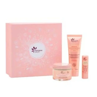 Fleurance Nature Krem intensywnie odżywiający + maseczka + pomadka w sztyfcie