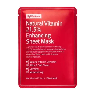 By Wishtrend Natürliche Vitamin 21.5% verbessernde Blattmaske , 23 ml