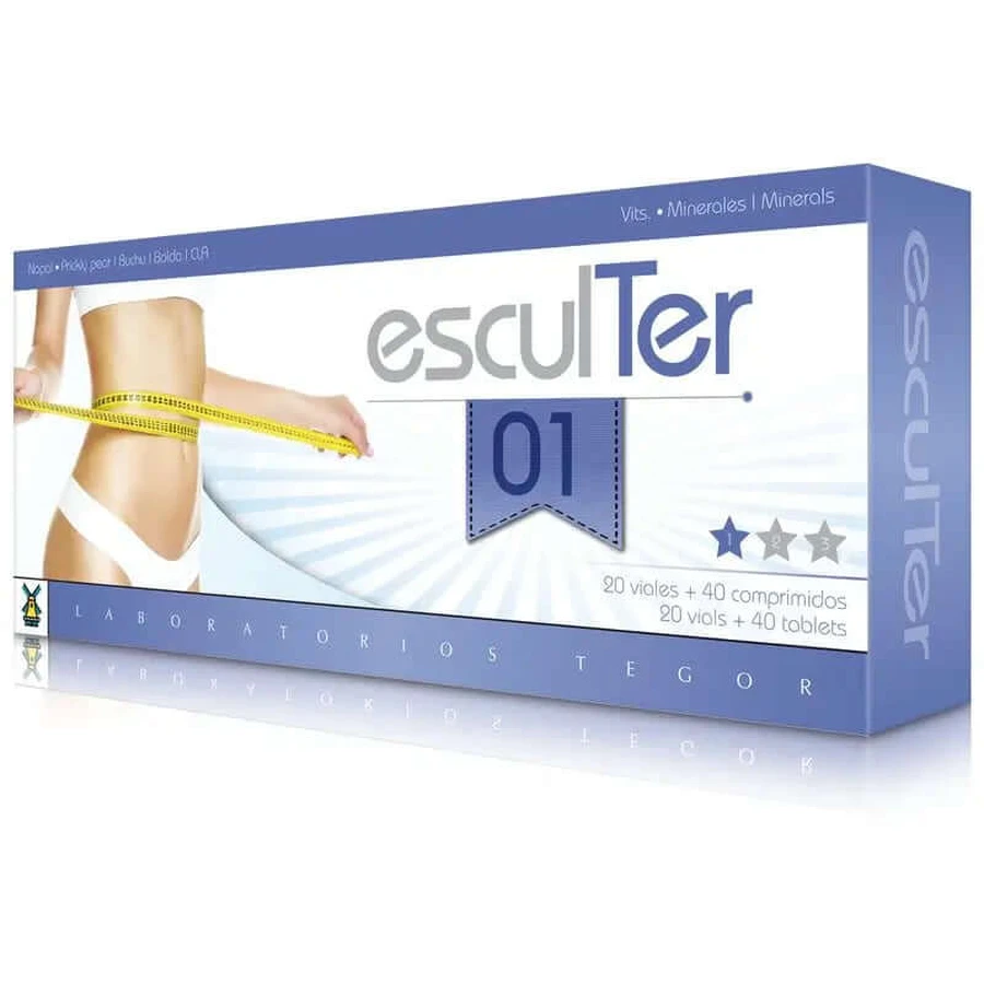 Tegor Esculter Nº 1 2 , 40 tablets