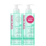 Topicrem Ac Control Duo Pack Purifying Gel 400 Ml 2. Einheit 50%.