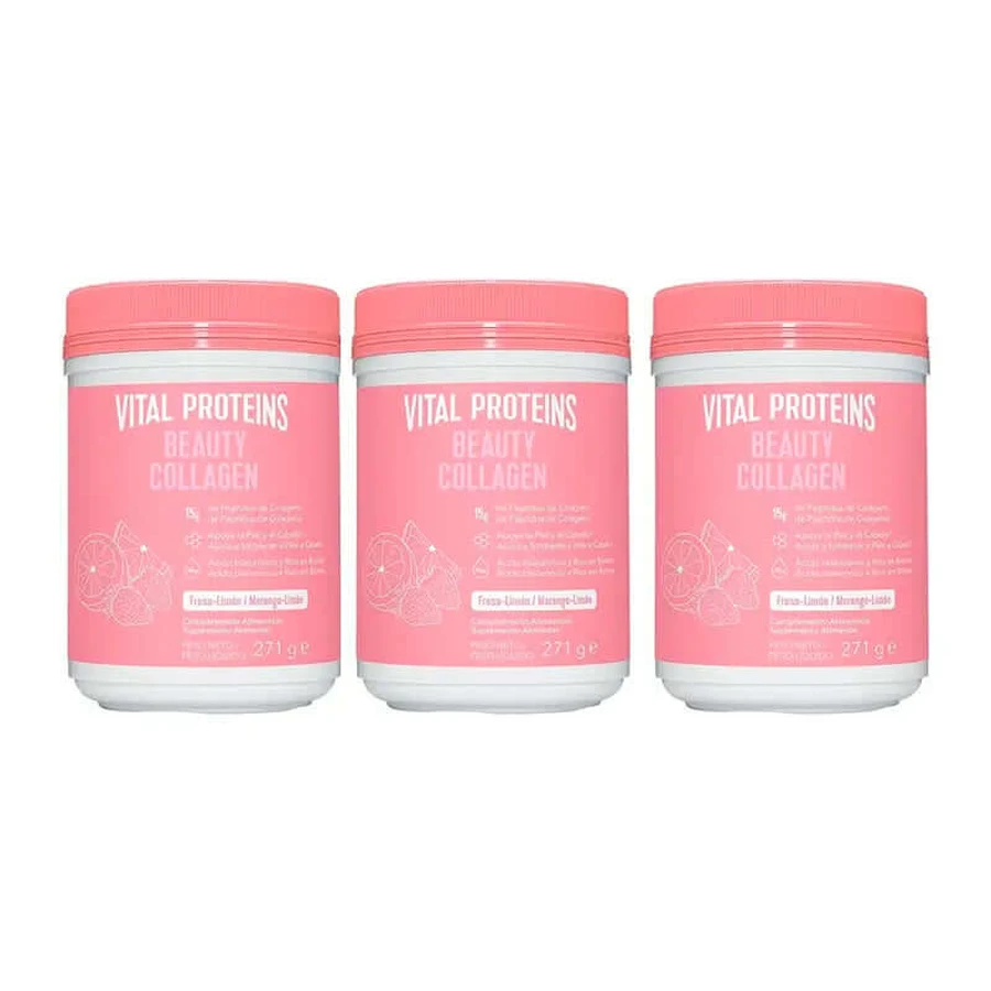 Vital Proteins Triplo Beauty Collagen, 3x 271 g