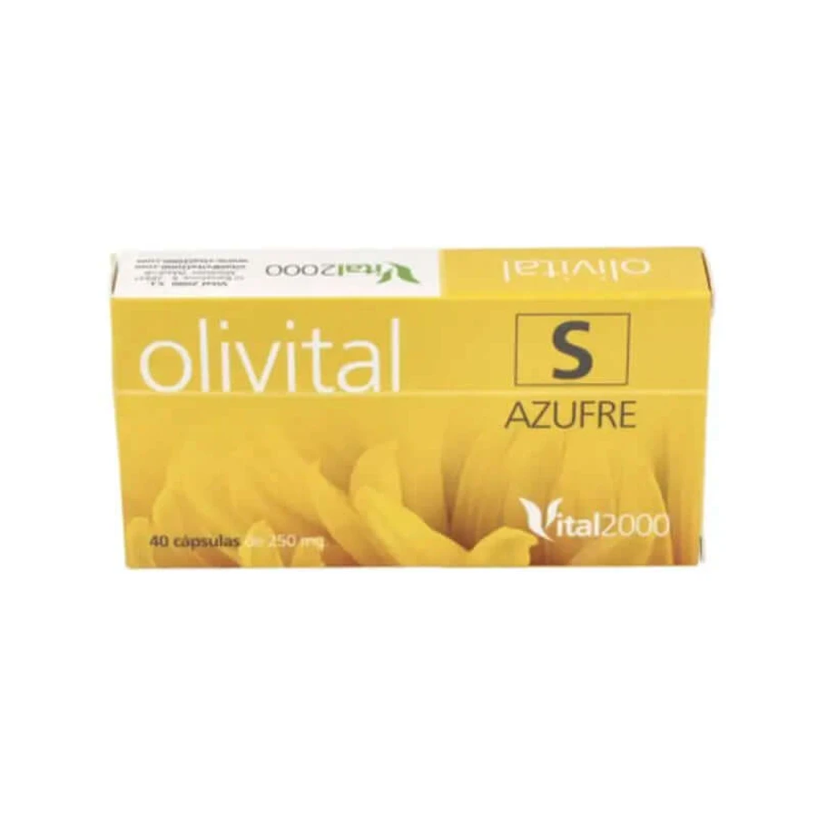 Vital 2000 Olivital Nº7 S Sulfur 40 Capsules