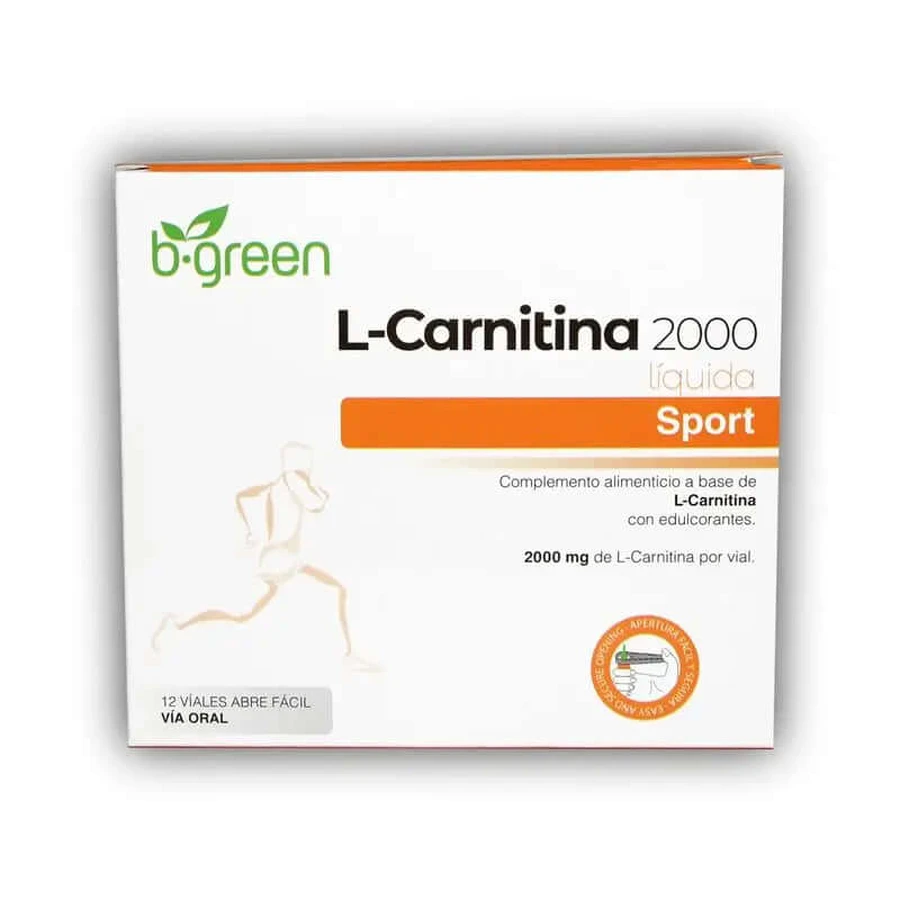 B'Green L-Carnitine, 12 flacons