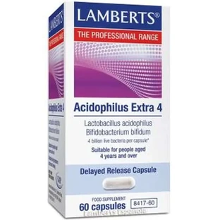 Lamberts Acidofilus Extra 4 S/Milch 60 Kapseln (Tiefkühlung)