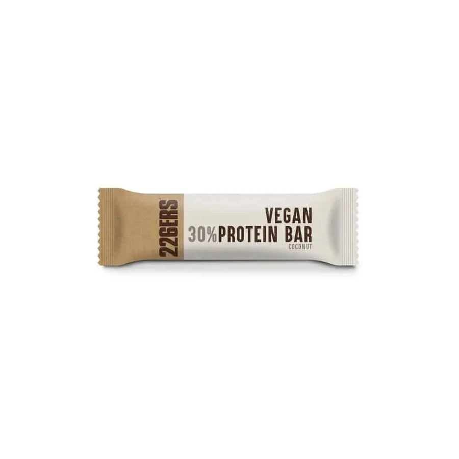 226Ers Vegan Protein Bar Barre protéinée végétalienne à la noix de coco, 40 grammes
