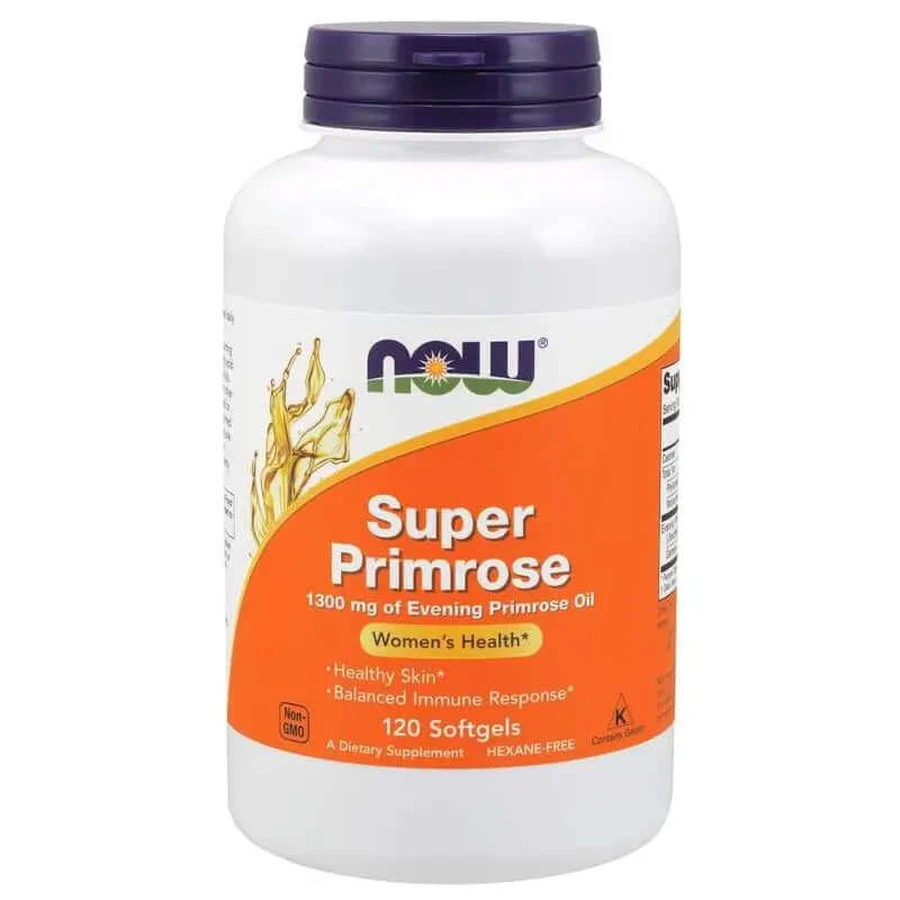Now Super Onagra 1300 Mg , 120 perlas
