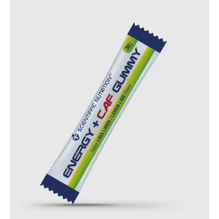 Scientiffic Nutrition Energy + Caf Gummy Lemon Lime , 30 grammes