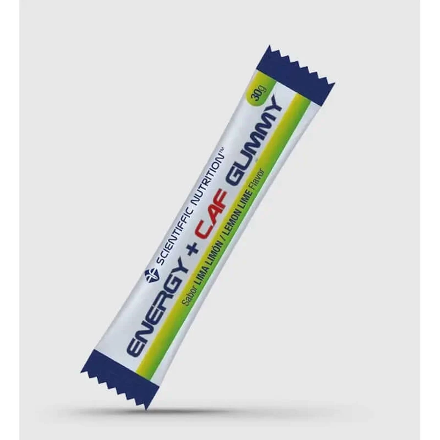 Scientiffic Nutrition Energy + Caf Gummy Lemon Lime , 30 grammes