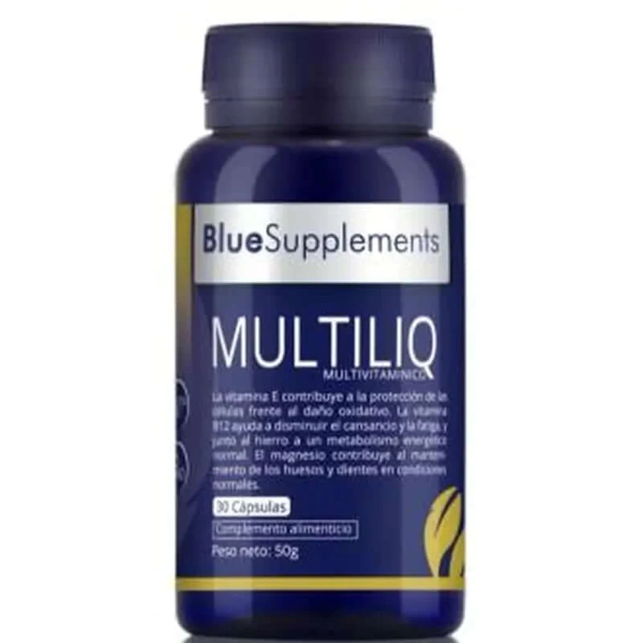 Ergonat Multiliq Vitamines & Minéraux 30 Capsules