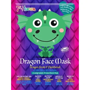 7 Hemel Dierenmasker Drakenkleed Masker, 1 stuks.