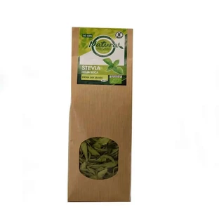 Natura Premium Stevia Gedroogd Blad Kraft verpakking Bio , 50 gram