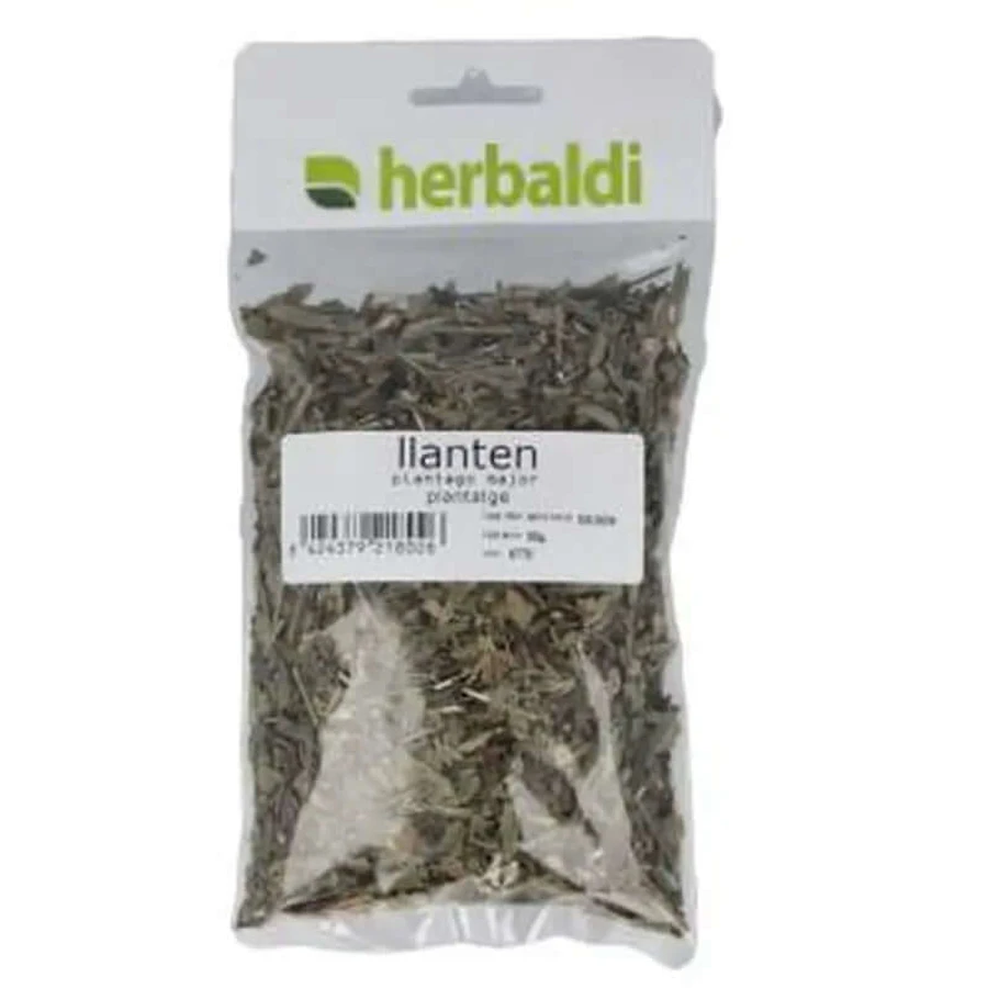 Herbaldi Herb Herb Llanten Blatt zerkleinert 50Gr