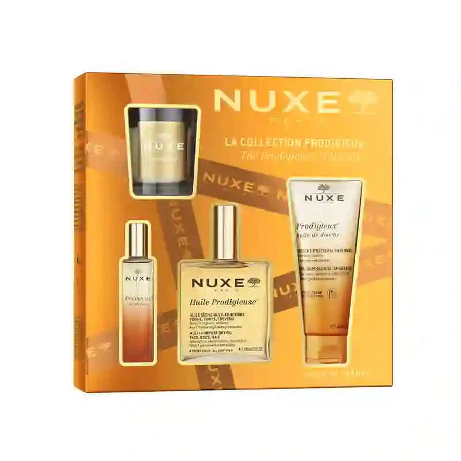 Nuxe Prodigieux Multi-Ranges Gift Box The Prodigieux Floral Collection + Candle