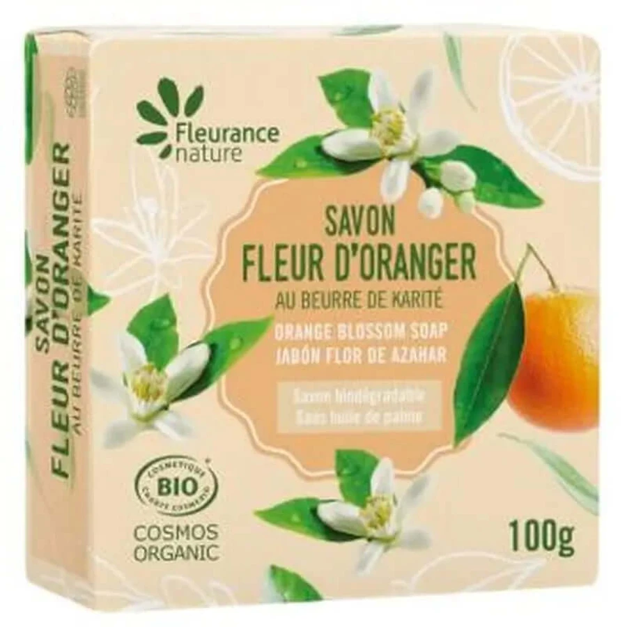 Fleurance Nature Orangenblüte duftende Seife Bar 100Gr