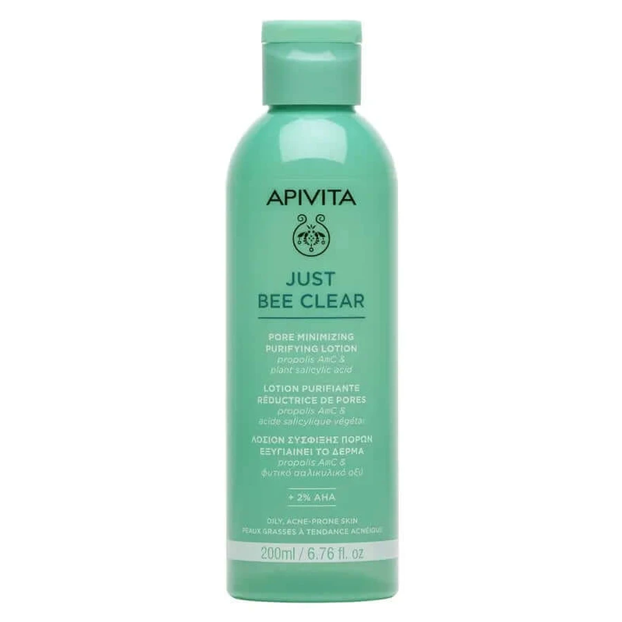 Apivita Just Bee Clear Pore Minimizing Purifying Lotion, 200 ml