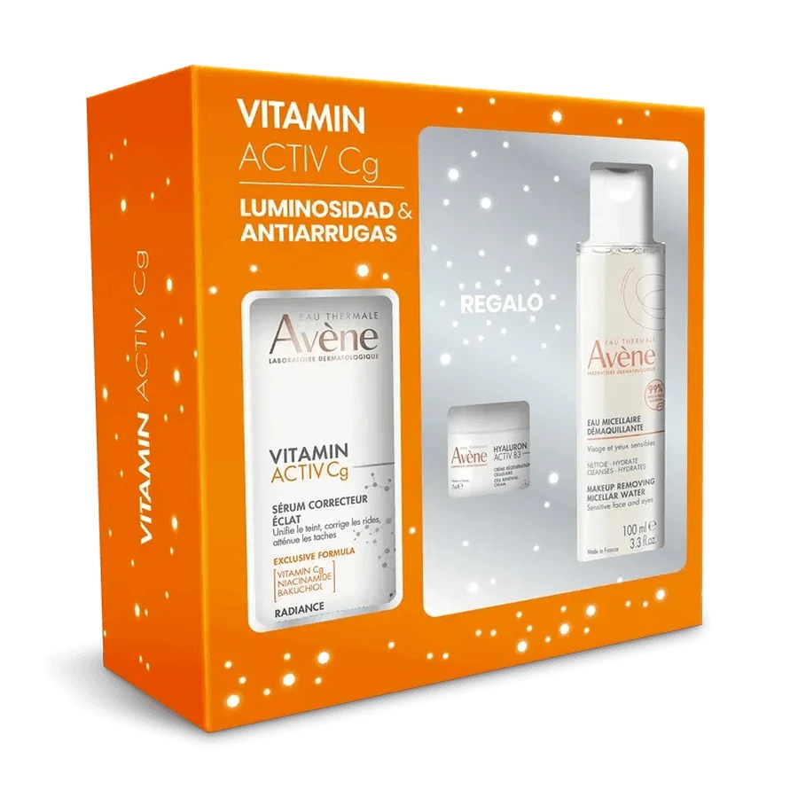 Avène Pack Serum Vitcg+Water Mic 100Ml+Minicr Hab3 Fcia Av 24
