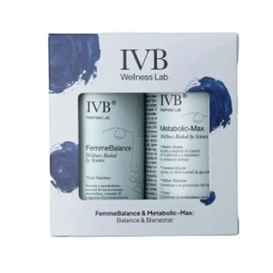 IVB pakket SOP FemmeBalance en Metabolic-Max, 60 capsules