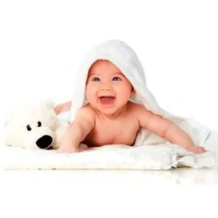 Irisana Serviette de bain microfibre avec capuche.Ir53